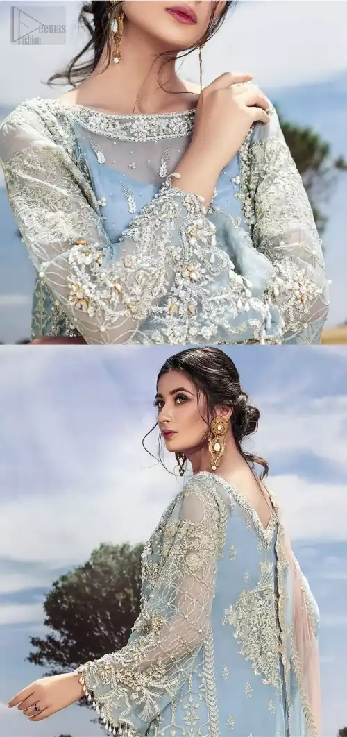 Intricate details, flamboyant silhouettes and mastery of colour are what makes this dress stand out from the rest. This is