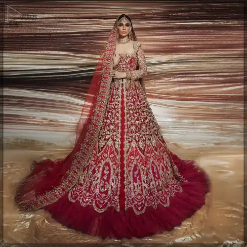 A bride wants to feel as beautiful as she is on her special day, and knowing that our Lehenga was