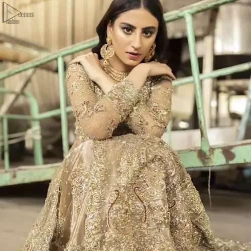 Intricate details, flamboyant silhouettes, and mastery of colour are what makes this dress stand out from the rest. This is