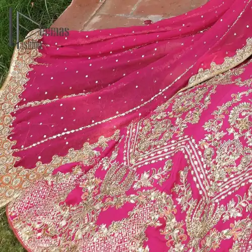 A color splash is always a floral dream. Let your energy shine with these popping Shocking Pink blouse that is