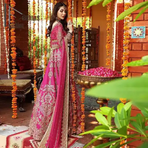 A color splash is always a floral dream. Let your energy shine with these popping Shocking Pink blouse that is