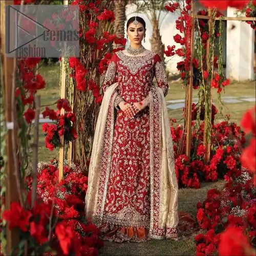 She's headstrong and rebellious, determined to divert the pacts of tradition on her Big day. Presenting a Red long shirt