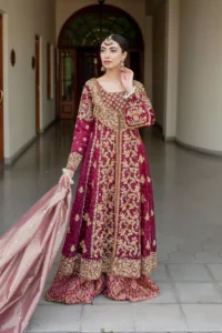 Turn heads and steal the spotlight at your next party with our stunning magenta party dress