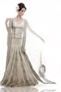 Pakistani Bridal Collection - Elegent White Lehnga